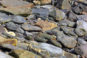 Image showing Seashore Stone Texture