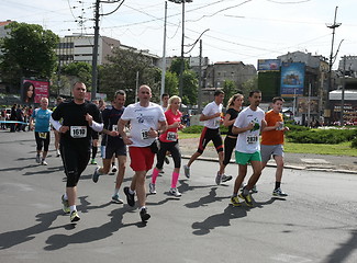 Image showing Belgrade Marathon 2014.