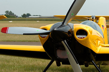 Image showing Aircraft at parking