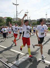 Image showing Belgrade Marathon 2014.