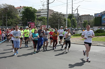 Image showing Belgrade Marathon 2014.