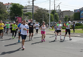 Image showing Belgrade Marathon 2014.