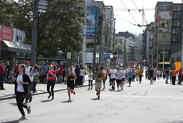 Image showing Belgrade Marathon 2014.