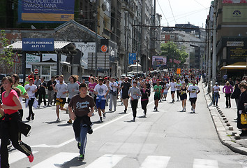 Image showing Belgrade Marathon 2014.