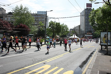 Image showing Belgrade Marathon 2014.