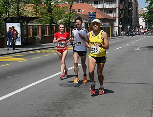 Image showing Belgrade Marathon 2014.