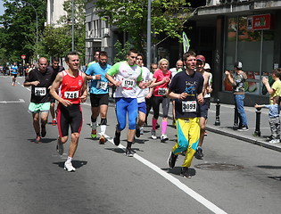 Image showing Belgrade Marathon 2014.