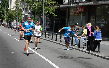 Image showing Belgrade Marathon 2014.