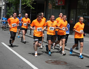 Image showing Belgrade Marathon 2014.