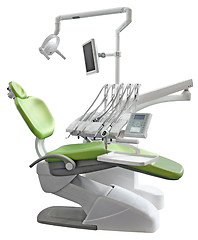 Image showing Green Dental Chair 