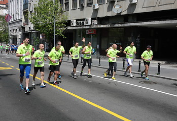 Image showing Belgrade Marathon 2014.