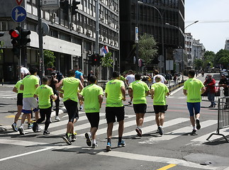 Image showing Belgrade Marathon 2014.