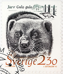 Image showing Wolverine Stamp