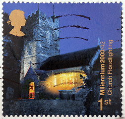 Image showing British Church Stamp