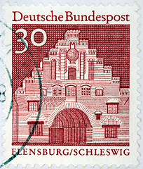 Image showing Flensburg Stamp