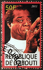 Image showing Louis Armstrong Stamp