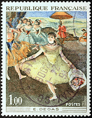 Image showing Degas Stamp