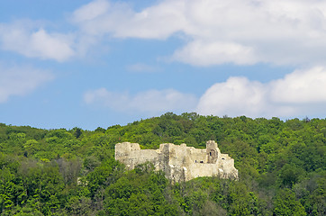 Image showing Fortress in forest
