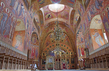 Image showing Orthodox church interior