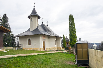 Image showing Small church on the hill