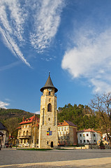 Image showing Medieval belfry