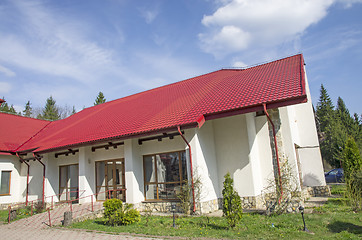 Image showing Beautiful house in park