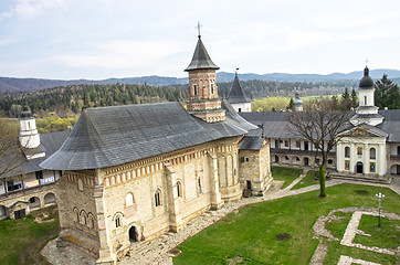 Image showing Medieval orthodox monastery