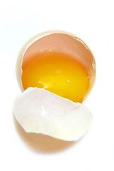 Image showing Broken egg
