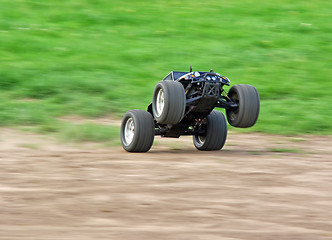 Image showing Powerful radio controlled car