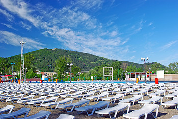 Image showing Mountain resort