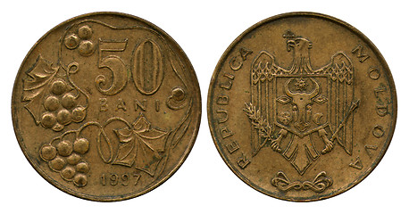 Image showing fifty bani, Republica Moldova, 1997