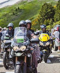 Image showing Bikes of Tour de France