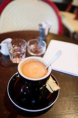 Image showing Cup of espresso