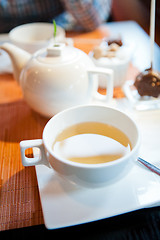 Image showing Herbal tea in cup