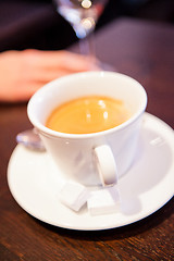 Image showing Cup of espresso