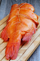 Image showing Smoked Red Snapper Fish