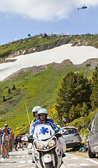 Image showing Medical Assistance Bike- Tour de France