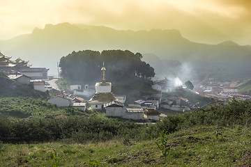 Image showing Langmusi temple ,sichuan