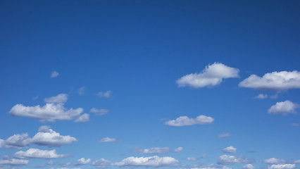 Image showing blue sky and white clouds