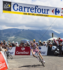 Image showing Polka Dot Jersey- The Cyclist Pierre Roland