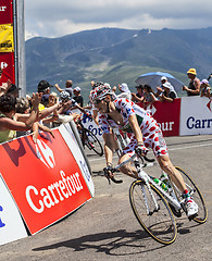 Image showing Polka Dot Jersey- The Cyclist Pierre Roland