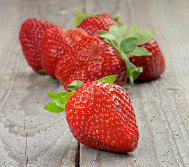 Image showing Strawberries