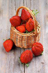 Image showing Strawberries