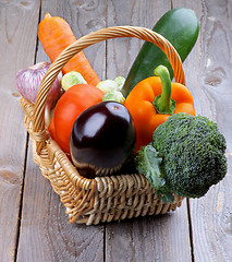 Image showing Vegetable Basket