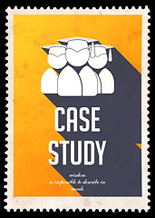 Image showing Case Study on Yellow in Flat Design.