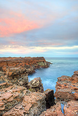 Image showing North Avoca craggy escarpment