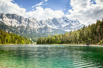 Image showing Eibsee Zugspitze