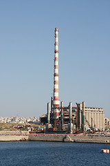 Image showing industry by the sea piraeus 10