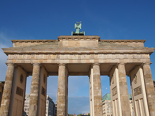 Image showing Brandenburger Tor Berlin