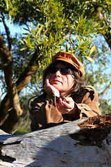 Image showing Woman in the nature